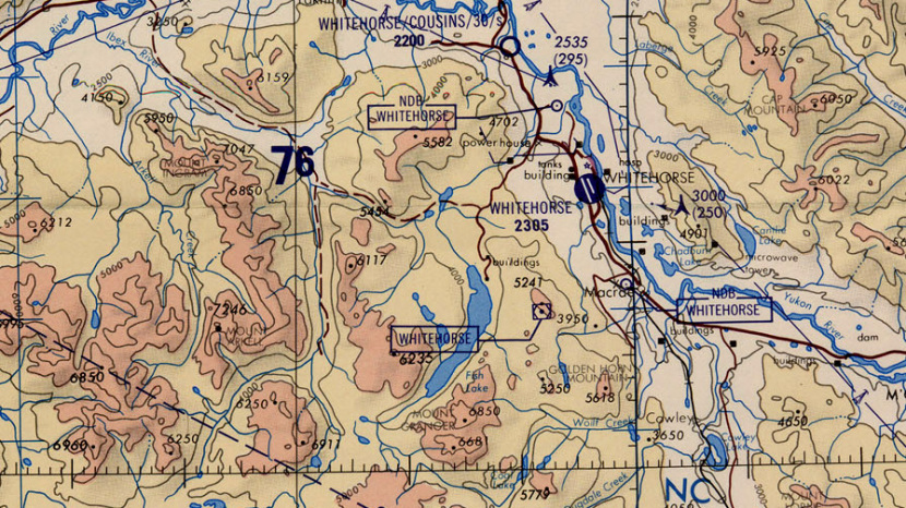 Flusskarten vom Yukon: Wie die paddelnden Piloten