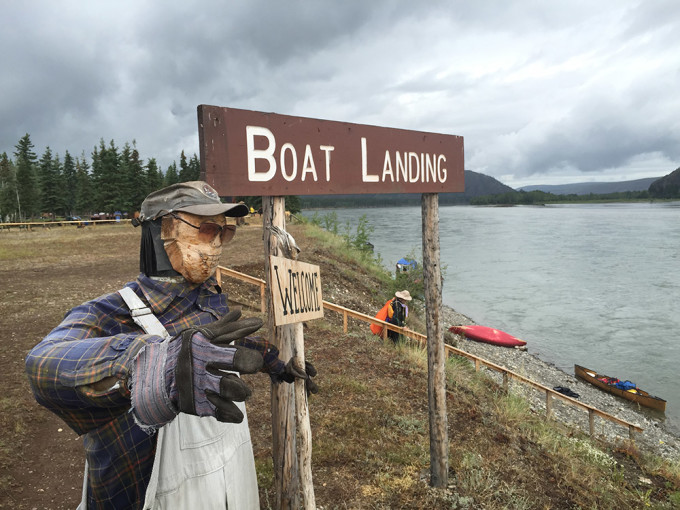 Fort Selkirk Boat Landing