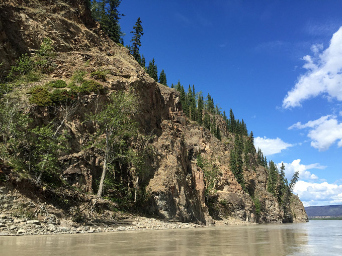 Yukon River near Dawson